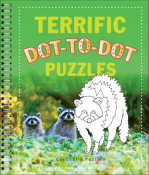 Paperback Terrific Dot-To-Dot Puzzles Book