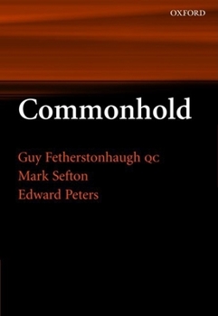 Paperback Commonhold Book