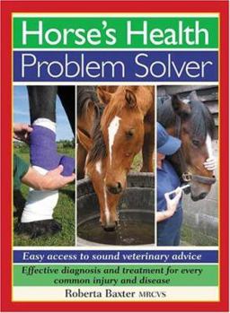 Hardcover Horse's Health Problem Solver Book