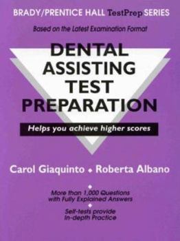 Paperback Dental Assisting Test Preparation Book