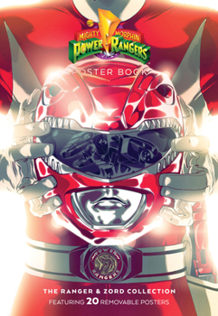 Paperback Mighty Morphin Power Rangers: Rangers & Zords Poster Book