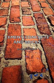 Paperback Cement, Concrete and Bricks Book