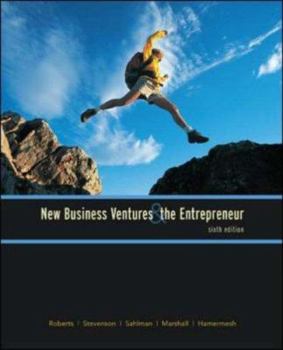 Hardcover New Business Ventures and the Entrepreneur Book