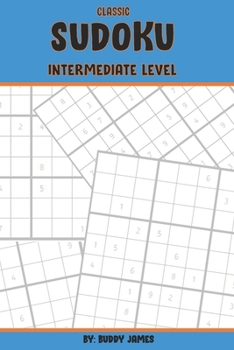 Paperback Classic Sudoku Intermediate level Book