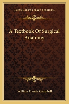 Paperback A Textbook Of Surgical Anatomy Book