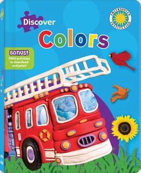 Hardcover Discover Colors (Learning Library Books) (with easy-to-download printable activities) Book