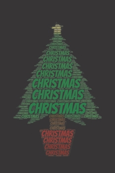 Paperback Christmas: Notebook, Journal - Lined Paper - 120 Pages DIN A5 (6 x 9") - Notes, Drawings, Planer, Diary, Organization - Word Clou Book