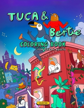 Paperback Tuca And Bertie Coloring Book