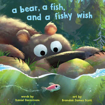 Hardcover A Bear, a Fish, and a Fishy Wish Book