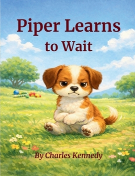 Paperback Piper Learns to Wait [Large Print] Book