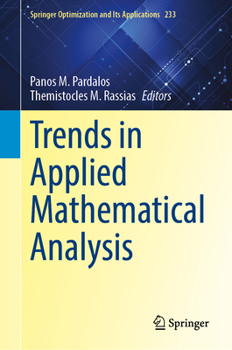 Hardcover Trends in Applied Mathematical Analysis Book