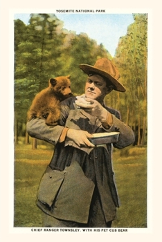 Paperback The Vintage Journal Bear Cub and Ranger, Yosemite, California Book