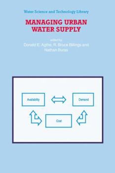 Hardcover Managing Urban Water Supply Book