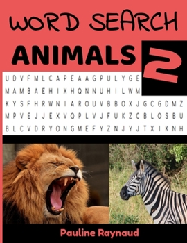 Paperback Word Search Animals 2: Word Games for Adults, Seniors and Clever Kids Book