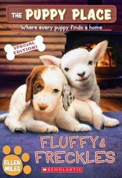 Paperback Fluffy & Freckles Special Edition (the Puppy Place #58): Volume 58 Book