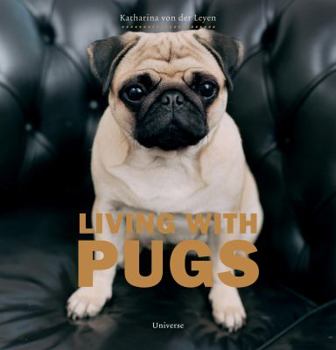 Hardcover Living with Pugs Book