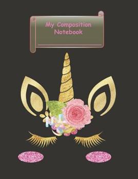 Paperback My Composition Notebook: Wide Ruled Notebook For Writing and Drawing. Great For Kids And Adults Who Like To Multitask While Learning. Alternati Book