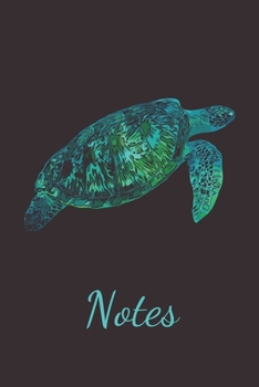 Paperback Notes: A Lined Notebook with Sea Turtle Cover Book