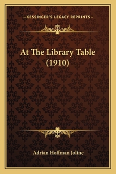 At the library table