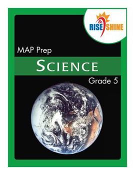 Paperback Rise & Shine MAP Prep Grade 5 Science Book