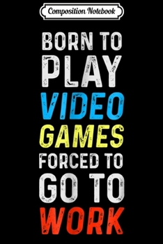 Composition Notebook: Gamer Christmas Gifts For Men Boyfriend Video Games  Journal/Notebook Blank Lined Ruled 6x9 100 Pages