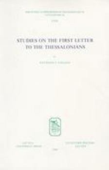 Paperback Studies on the First Letter to the Thessalonians Book