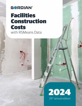 Paperback Facilities Construction Costs With RSMeans Data 2024 Book