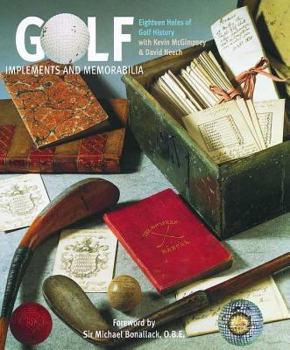 Hardcover Golf: Implements and Memorabilia Book