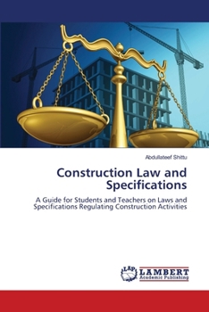 Paperback Construction Law and Specifications Book