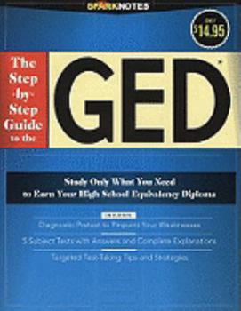 Paperback Step-By-Step Guide to the GED Book