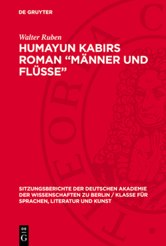 Hardcover Humayun Kabirs Roman "Männer Und Flüsse": (1945) [German] Book