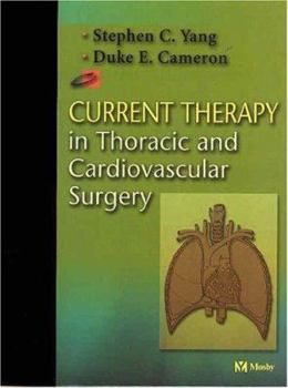 Hardcover Current Therapy in Thoracic and Cardiovascular Surgery Book