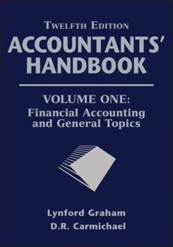 Paperback Accountants' Handbook, Volume One: Financial Accounting and General Topics Book