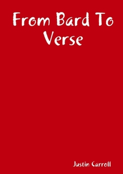 Paperback From Bard To Verse Book