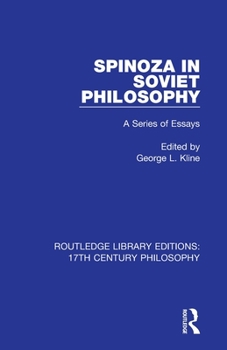 Paperback Spinoza in Soviet Philosophy: A Series of Essays Book