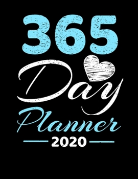 Paperback 365 Day Planner 2020: One Year Daily Planner For Daily Reflection & Activities Book