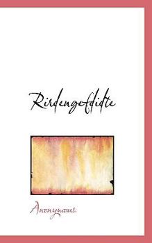 Paperback Rirdengefdidte Book