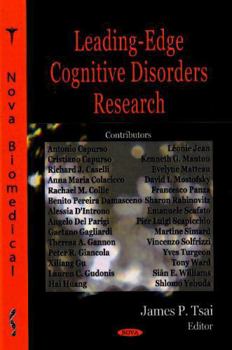 Hardcover Leading-Edge Cognitive Disorders Research Book