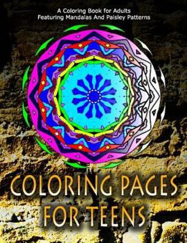 Paperback COLORING PAGES FOR TEENS - Vol.7: adult coloring pages Book