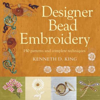 Paperback Designer Bead Embroidery: 150 Patterns and Complete Techniques Book