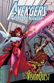 Paperback Avengers West Coast: Vision Quest Book
