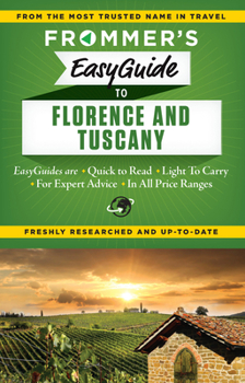 Paperback Frommer's Easyguide to Florence and Tuscany Book
