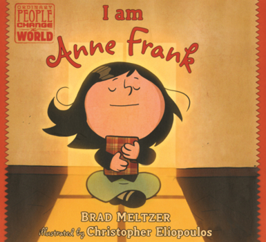Library Binding I Am Anne Frank Book