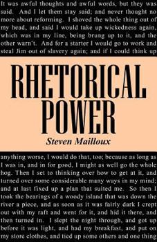 Paperback Rhetorical Power Book