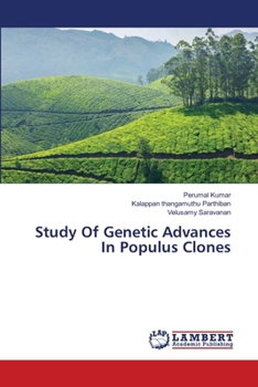 Paperback Study Of Genetic Advances In Populus Clones Book
