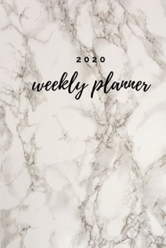 weekly planner 2020: A5 Wochenplaner | Tagesplaner, Terminplaner 2020 - Mein Jahr | Januar bis Dezember 2020, modernes Design, Bürobedarf | planen, gestalten und organisieren