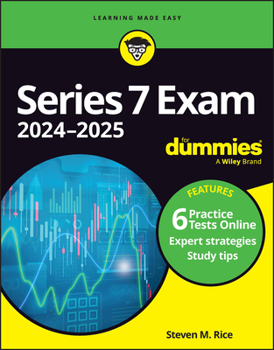 Paperback Series 7 Exam 2024-2025 for Dummies: Book + 6 Practice Tests Online Book