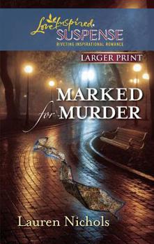 Mass Market Paperback Marked for Murder [Large Print] Book