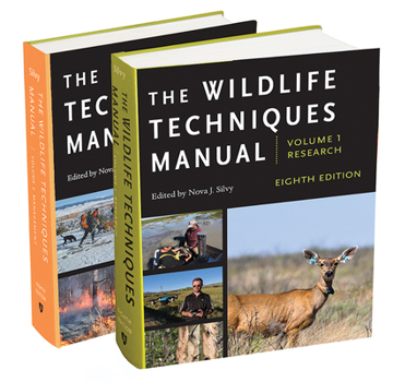 Hardcover The Wildlife Techniques Manual: Volume 1: Research. Volume 2: Management. Book