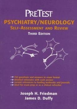 Paperback Psychiatry/Neurology: Pretest Self-Assessment and Review Book